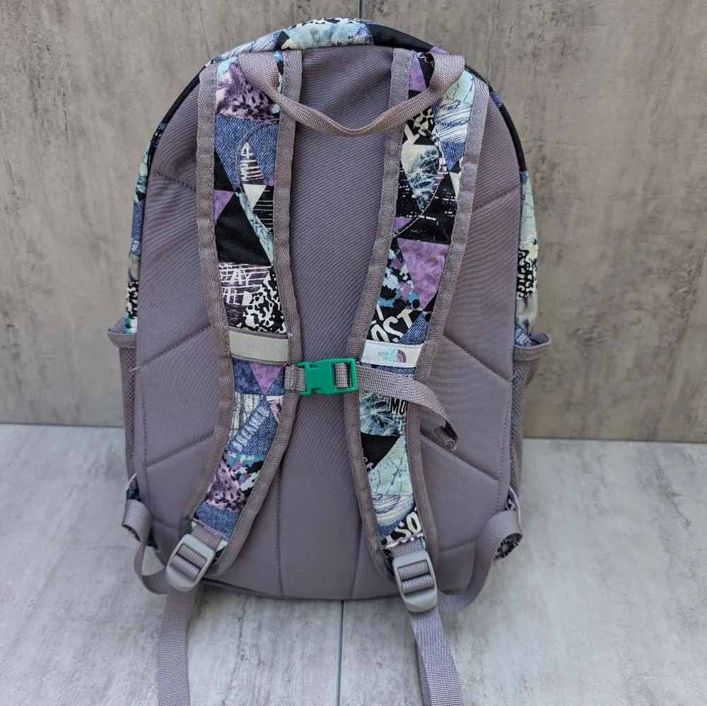 The North Face Youth Recon Squash Pack Bellflower Purple Triangle Backpack